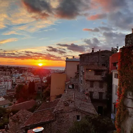 Maison De Village Haut-de-cagnes Avec Vue Villa *